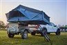 Tenda de teto grande com casca dura